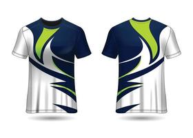 conception de t-shirt sport. vecteur de maillot de course