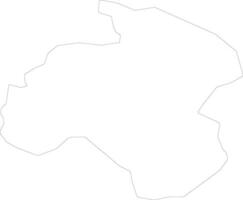 drochie Moldavie contour carte vecteur