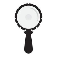 modèle de conception de vecteur de logo icône miroir