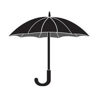 parapluie icône logo modèle de conception de vecteur