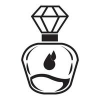 parfum icône logo vecteur conception modèle