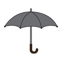 parapluie icône logo modèle de conception de vecteur