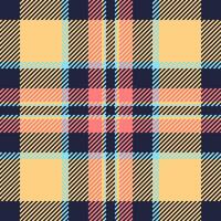 textile conception de texturé plaid. à carreaux en tissu modèle échantillon pour chemise, robe, costume, emballage papier imprimer, invitation et cadeau carte. vecteur