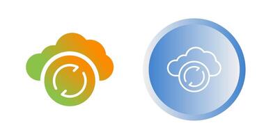 icône de vecteur de synchronisation