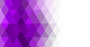 abstrait moderne violet élégant Contexte avec Triangles forme pour affaires vecteur