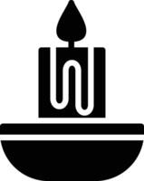 icône de vecteur de bougie