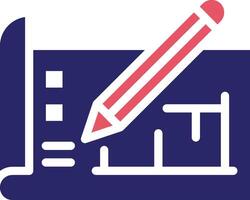 icône de vecteur de plan directeur