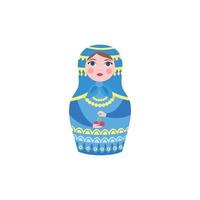 Poupée russe coloré traditionnel moscou jouets authentique décoration florale colorée femme fille