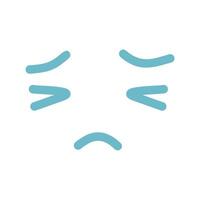emoji émoticônes visage expression sentiments vecteur