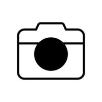caméra icône symbole vecteur modèle