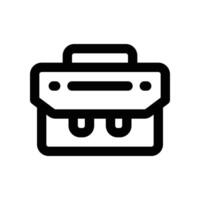 valise icône. vecteur ligne icône pour votre site Internet, mobile, présentation, et logo conception.