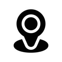 emplacement épingle icône. vecteur glyphe icône pour votre site Internet, mobile, présentation, et logo conception.