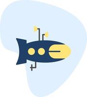 sous-marin vecto icône vecteur