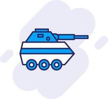 infanterie van ligne rempli arrière-plan icône vecteur