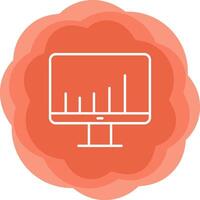 moniteur écran vecto icône vecteur