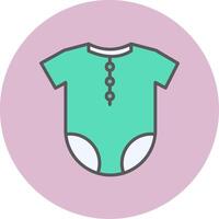 bébé tenue vecto icône vecteur