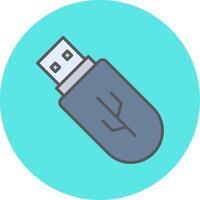 USB vecto icône vecteur