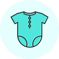 bébé tenue vecto icône vecteur