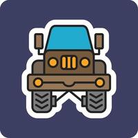 jeep vecto icône vecteur