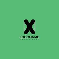 Nouveau moderne minimaliste lettre X logo pour entreprise, initiale basé X icône vecteur