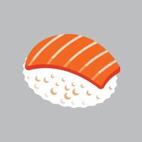 Saumon Sushi vecteur icône