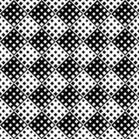 diagonale carré modèle Contexte - noir et blanc abstrait vecteur conception de carrés