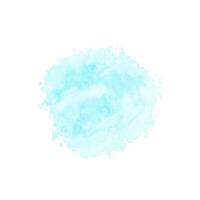 abstrait modèle avec bleu aquarelle nuage. cyan aquarelle l'eau impétueux éclaboussure texture vecteur