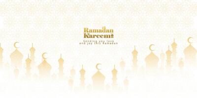 élégant Ramadan kareem arrière-plan, pour affiche, Cadre concept, prospectus, affiche. vecteur