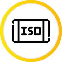 conception d'icône créative iso vecteur