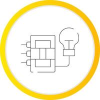 circuit Créatif icône conception vecteur