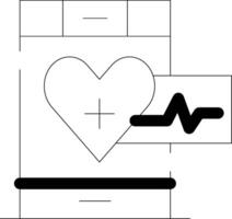 médical dispositifs Créatif icône conception vecteur