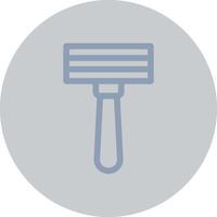 conception d'icône créative de lame de rasoir vecteur