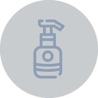 conception d'icônes créatives de shampooing vecteur