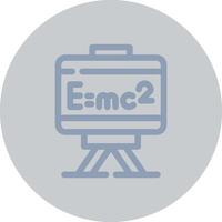 conception d'icône créative de relativité vecteur