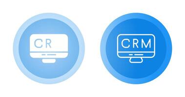 GRC analytique vecteur icône