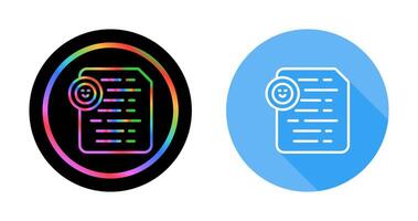 document insérer emoji vecteur icône