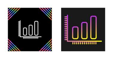 icône de vecteur de graphique à barres