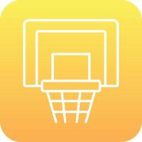 icône de vecteur de panier de basket