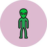 icône de vecteur extraterrestre