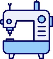 icône de vecteur de machine à coudre