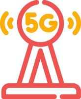 conception d'icône créative d'antenne vecteur