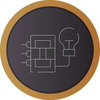 circuit Créatif icône conception vecteur