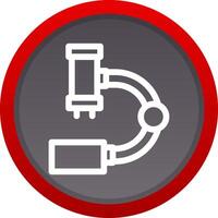 conception d'icône créative microscope vecteur