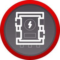 conception d'icône créative de panneau électrique vecteur