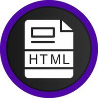 html Créatif icône conception vecteur