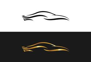 abstrait voiture logo signe symbole pour automobile entreprise pro vecteur