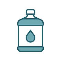 l'eau gallon icône vecteur conception modèle Facile et nettoyer