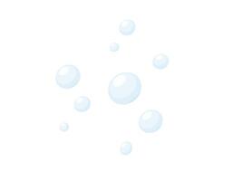 air bulles sous-marin, savon bulles vecteur dessin animé