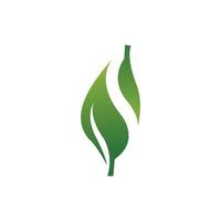 marijuana feuille logo conception modèle vecteur
