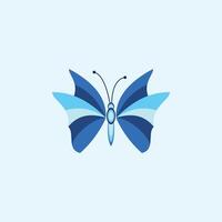 modèle de conception de vecteur de logo papillon